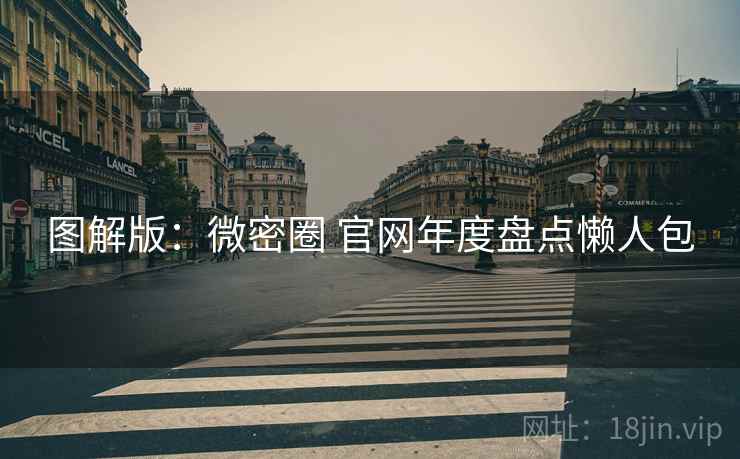 图解版：微密圈 官网年度盘点懒人包